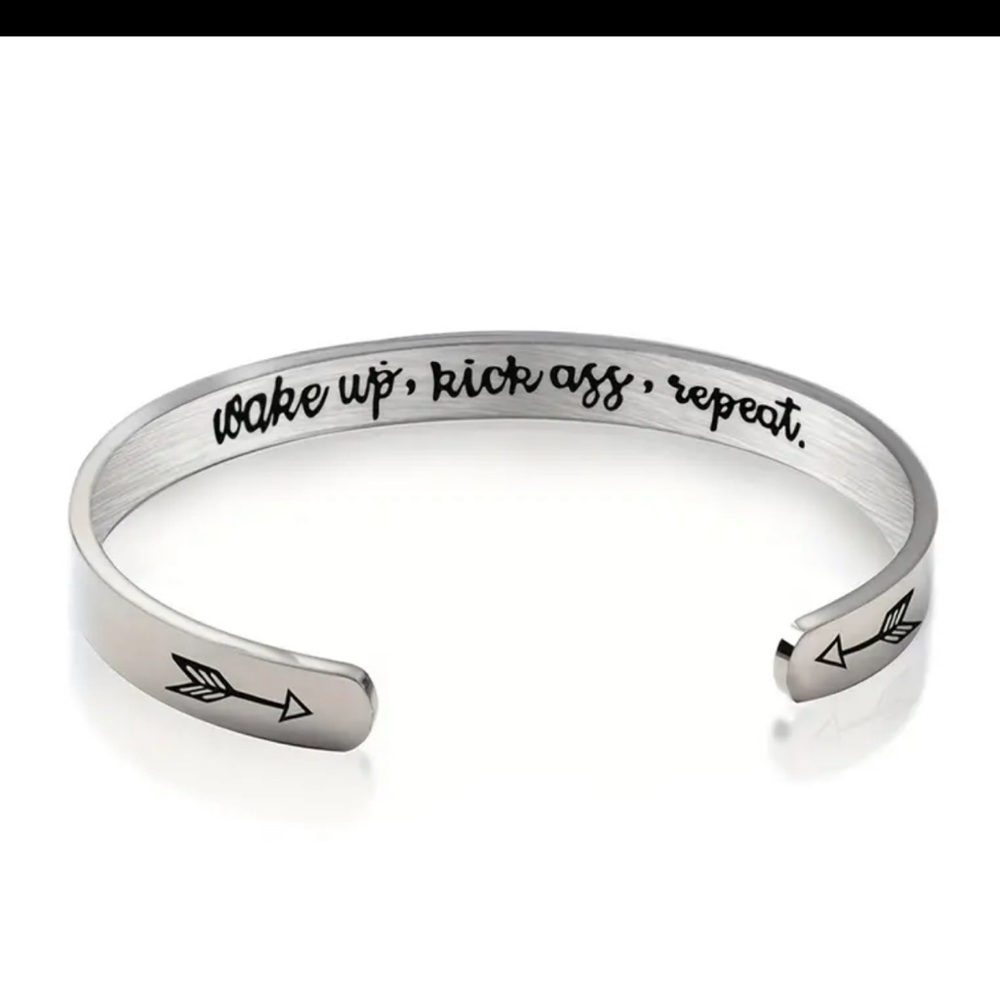 Inspirational Bracelet New Stainless Steel